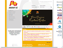 Tablet Screenshot of abigrafsc.org.br